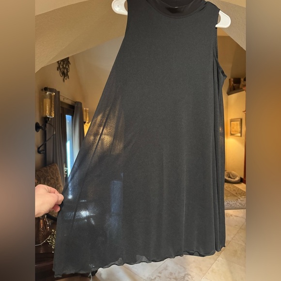 ANNALEE + HOPE Sleeveless Black Dress - Size L - Picture 2 of 4